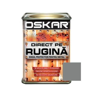 Oskar Rugina Email Argintiu Metalizat 0.5L
